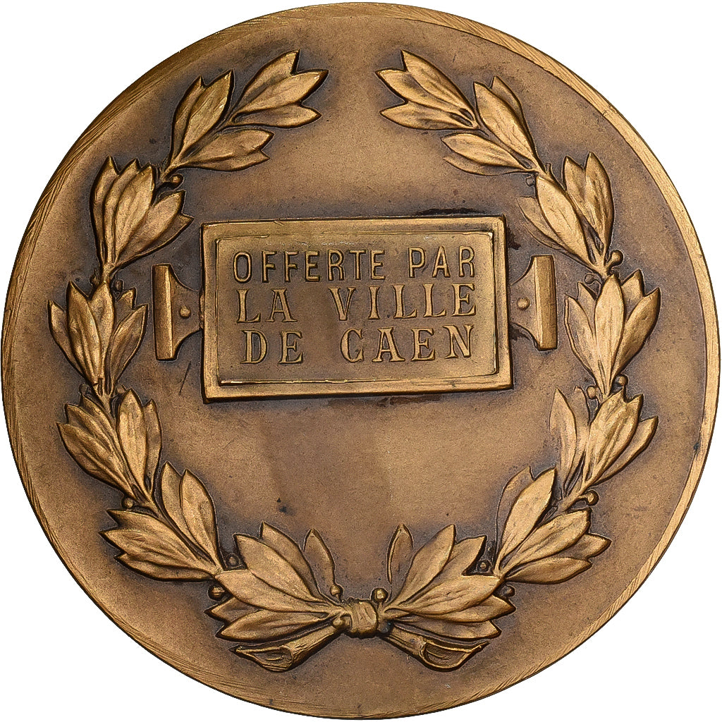 France, Medal, Ville de Caen, Bronze, MS(63)