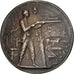 Frankreich, Medaille, Préparation Militaire, Tir, Silvered bronze, VZ