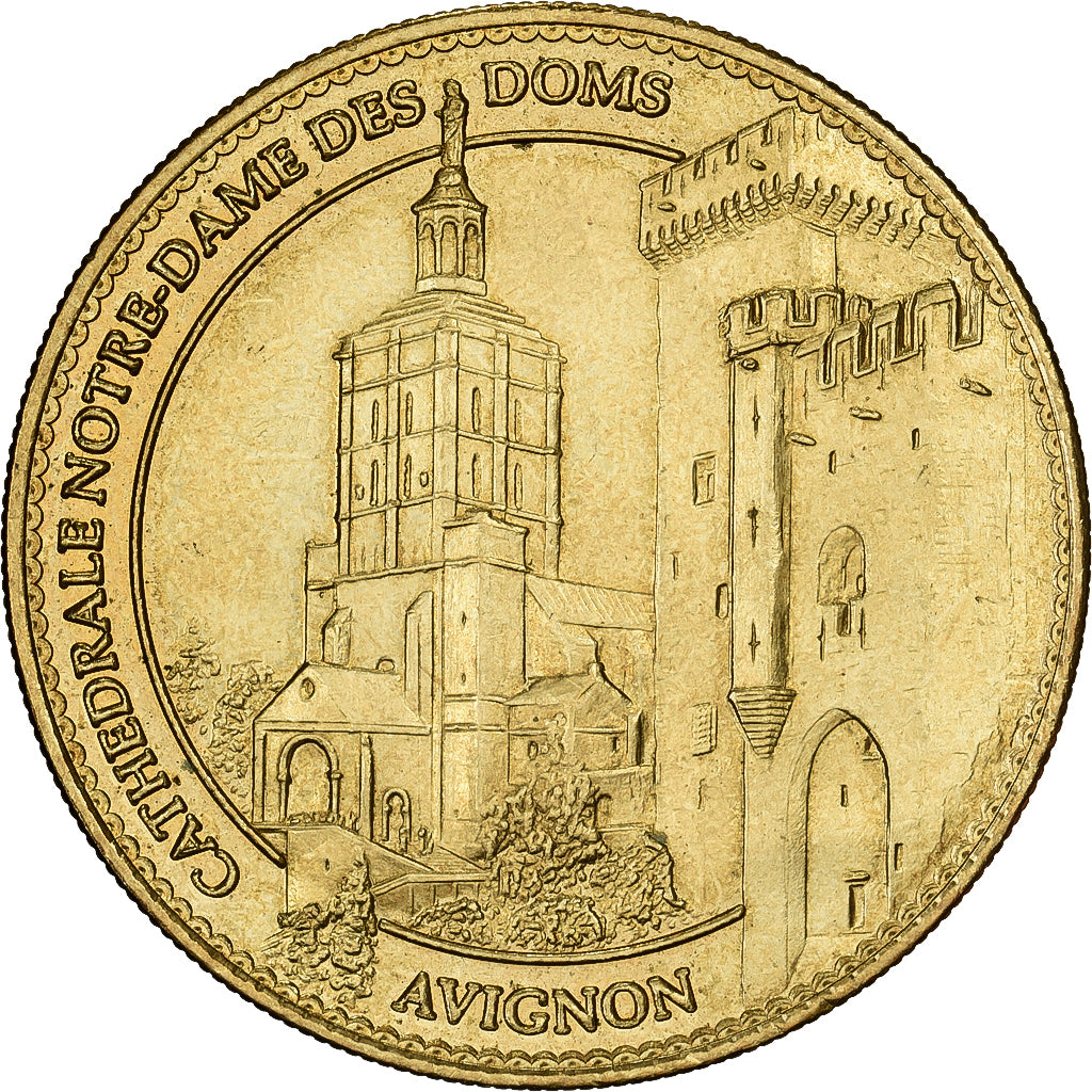 Frankreich, betaalpenning, Avignon - Cathédrale Notre Dame des Doms, 2010