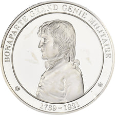 France, Medal, Bonaparte grand génie militaire, Silver, AU(55-58)