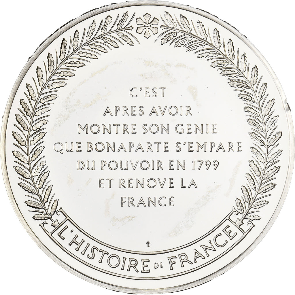 Frankrijk, Medaille, Bonaparte grand génie militaire, Zilver, PR