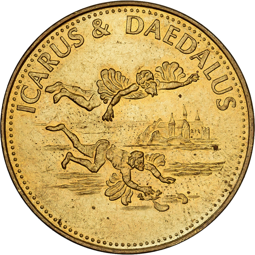 Frankreich, betaalpenning, Collection Shell, Icarus et Daedalus
