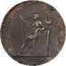 France, 2 Sols, Monneron, 1791, Bronze, TB+, Brandon:217, KM:Tn23