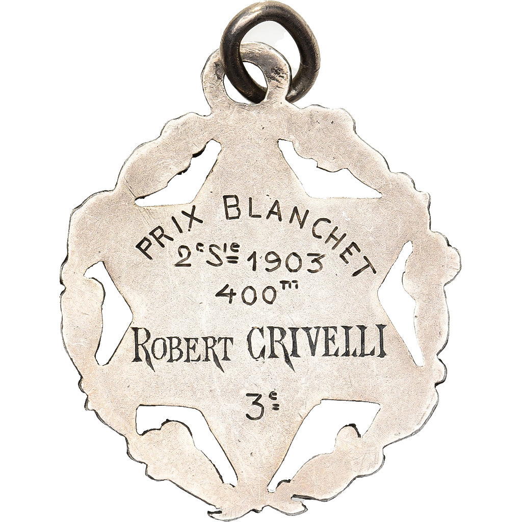 Francia, medaglia, Prix Blanchet, 1903, Argento, BB+