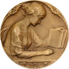 France, Medal, Brevet Elémentaire, 1917, Bronze, AU(55-58)