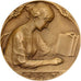 France, Medal, Brevet Elémentaire, 1917, Bronze, AU(55-58)