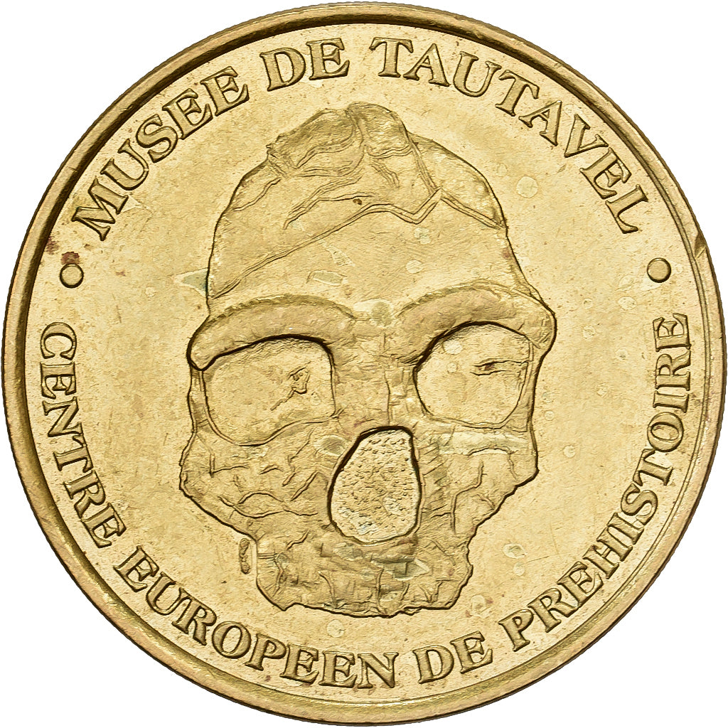 Francia, ficha, Tautavel - Musée n°1, 1998, Rame-nichel-alluminio, Monnaie de