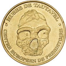 France, Token, Tautavel - Musée n°1, 1998, Copper-nickel Aluminium, Monnaie de