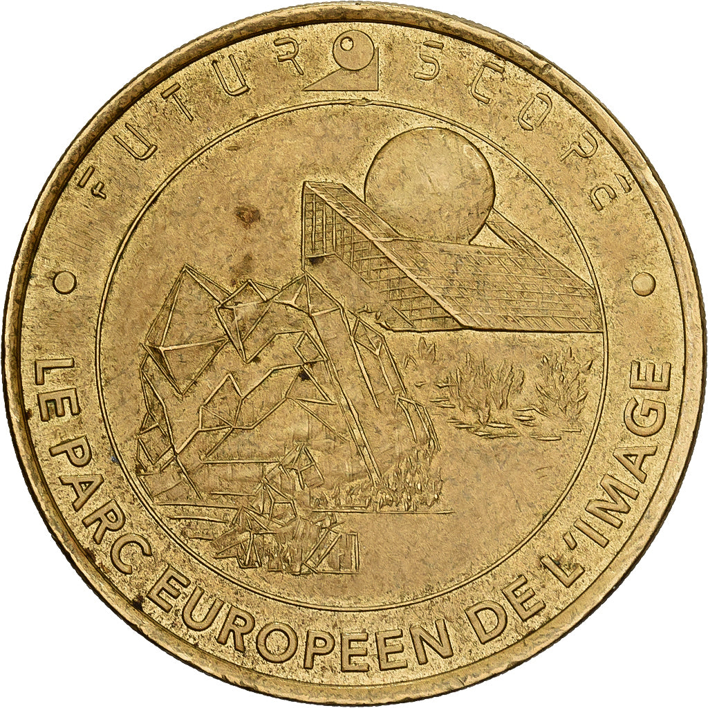 France, Token, 86/ Futuroscope - Parc Européen, 2001, Copper-nickel Aluminium