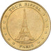 Francia, ficha, Paris - La Tour Eiffel n°2, 2002, Rame-nichel-alluminio, MDP