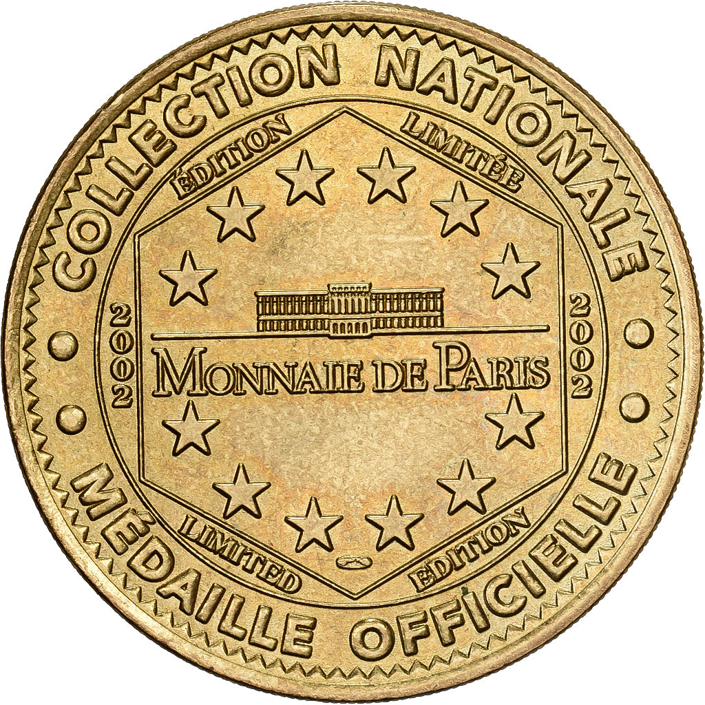 Francia, ficha, Paris - La Tour Eiffel n°2, 2002, Rame-nichel-alluminio, MDP