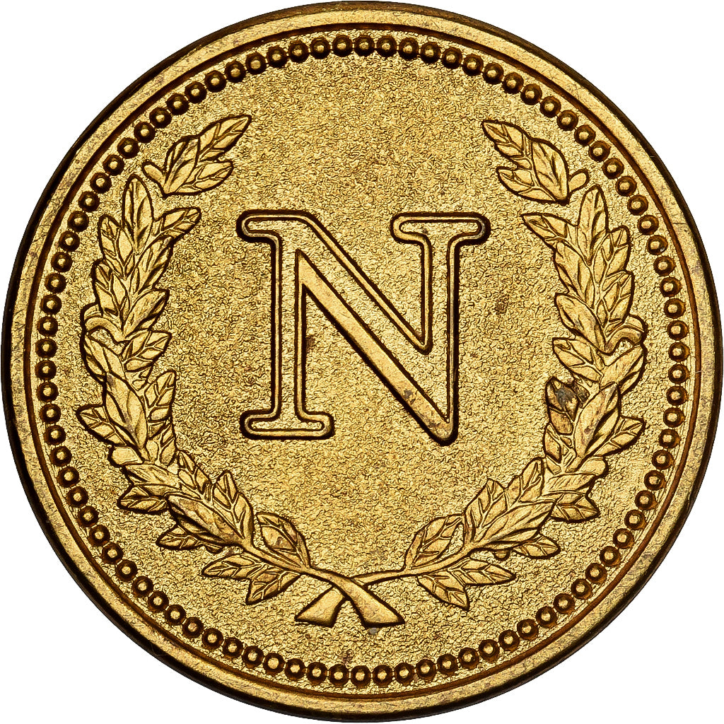 França, Token, Napoléon Ier, Maréchal Oudinot, Cobre-Níquel-Alumínio