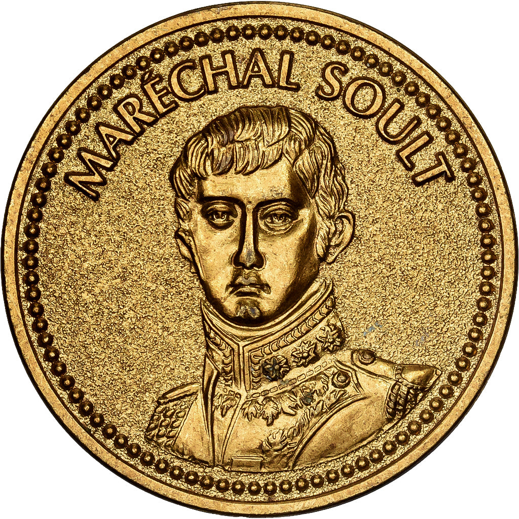 França, Token, Napoléon Ier, Maréchal Soult, Cobre-Níquel-Alumínio