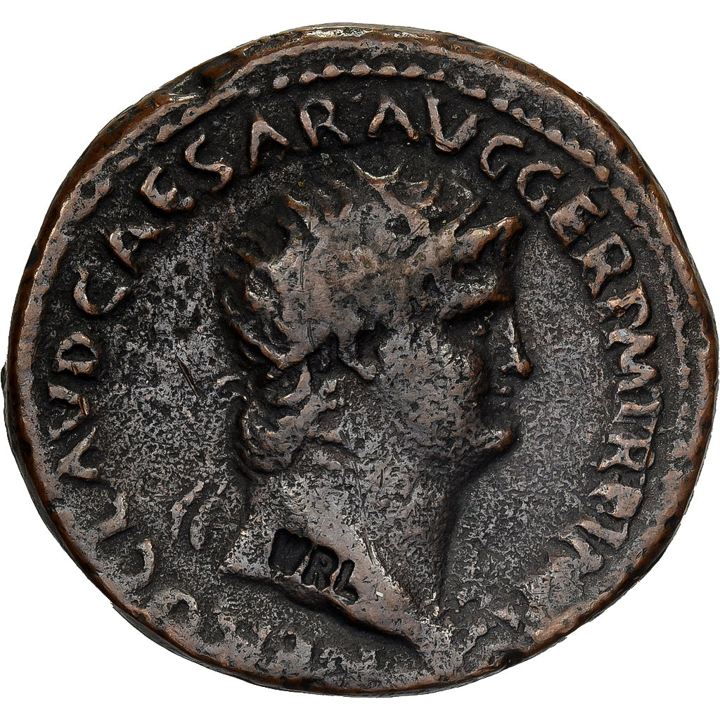 Francia, ficha, Reproduction, Sesterce, Claude, Rame, BB