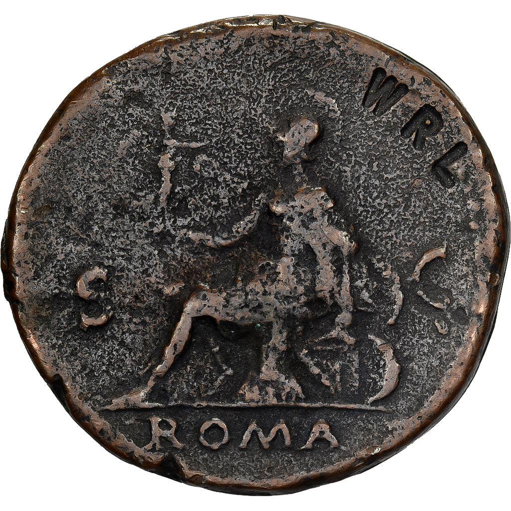 Francia, ficha, Reproduction, Sesterce, Claude, Rame, BB