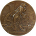 France, Médaille, Exposition des Apprentis et Jeunes Ouvriers, 1927, Bronze