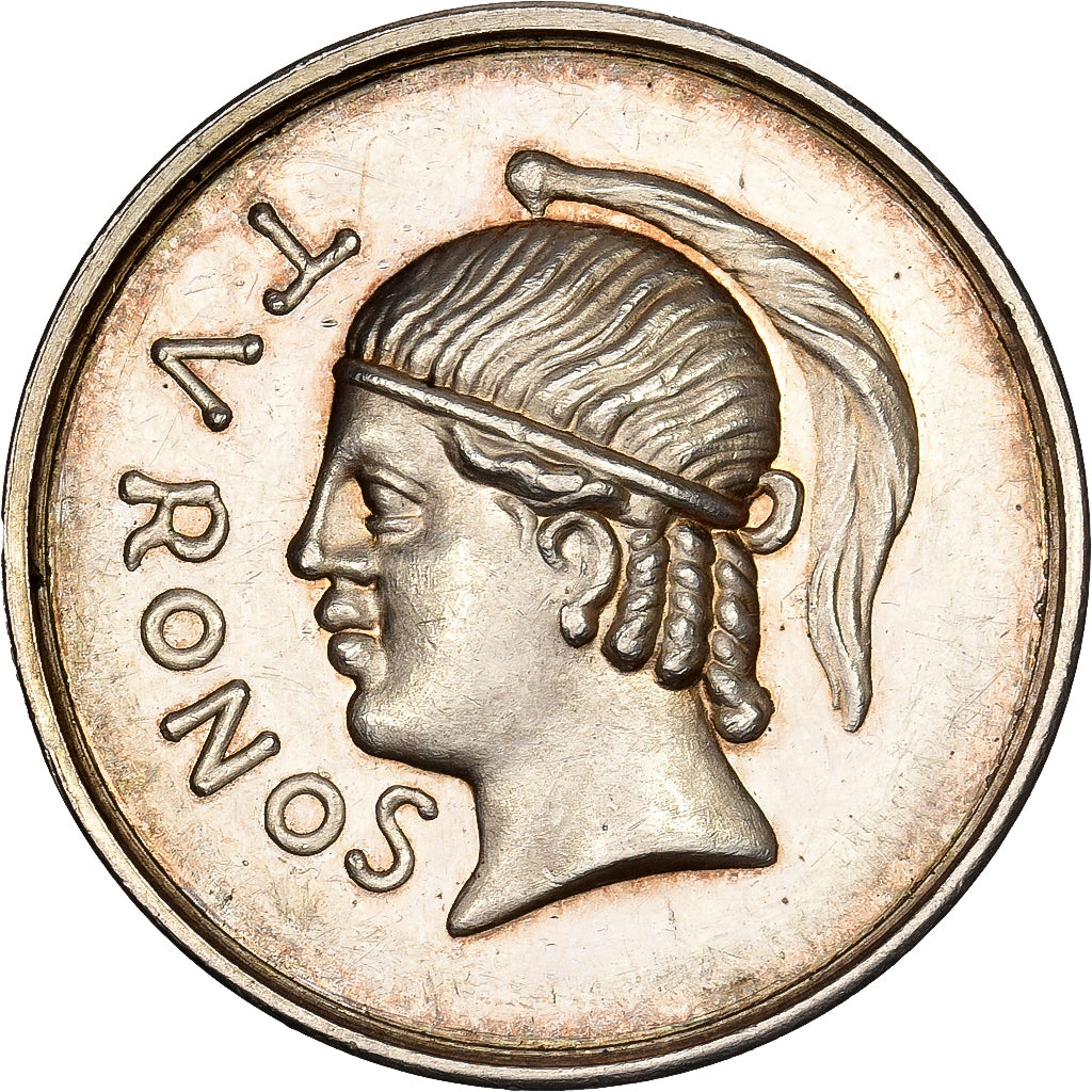 Frankrijk, Token, Société Archéologique de Touraine, 1841, Zilver, Barre, PR