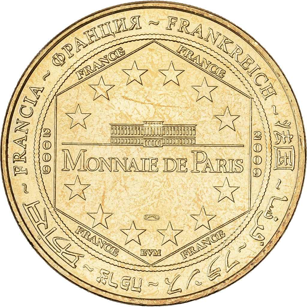 France, Token, Chartres - La Cathédrale n°3, 2009, Copper-nickel Aluminium