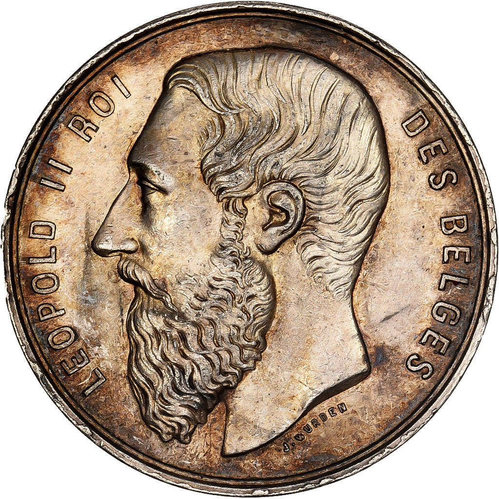 Belgien, betaalpenning, Léopold II, Banque Nationale, Comité d'Escompte