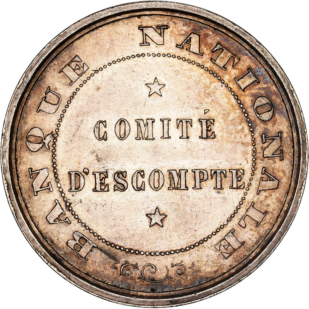 Belgien, betaalpenning, Léopold II, Banque Nationale, Comité d'Escompte