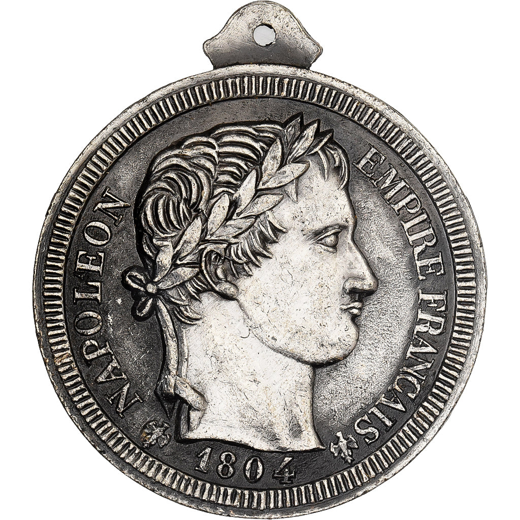 Francia, medalla, Dravet, Marseille, Linge de Maison, Bronce plateado, MBC