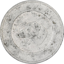 France, Token, Exposition de Lyon, 1914, Aluminium, Cartaux, VF(30-35)