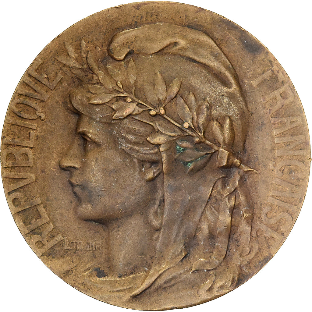 France, Medal, Marianne, République Française, Bronze, EF(40-45)