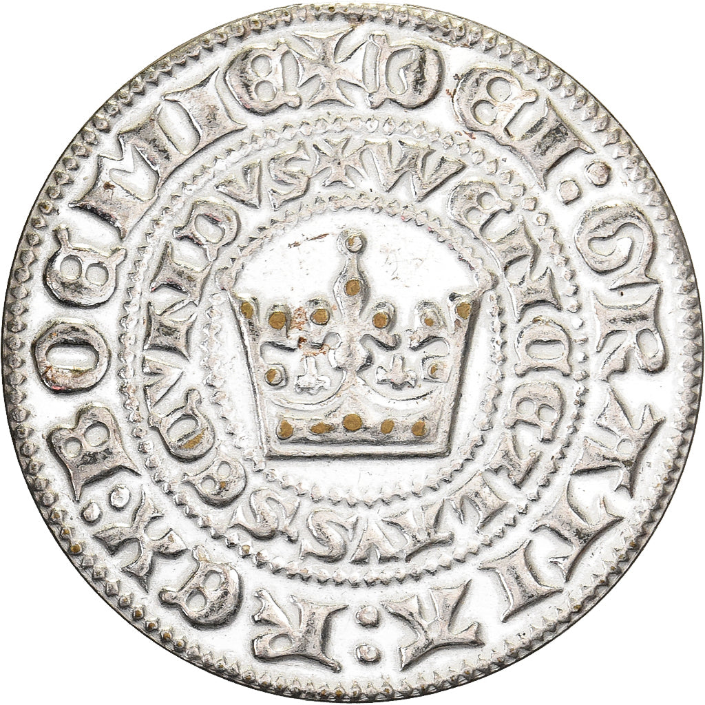 France, Token, Reproduction, Groschen de Prague, 1994, Aluminium, AU(55-58)