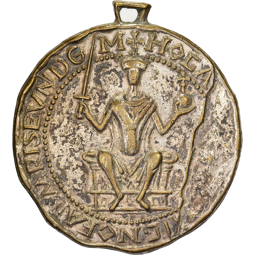 France, Medal, Biscottes Clément, Guillaume Le Conquérant, Brass, EF(40-45)