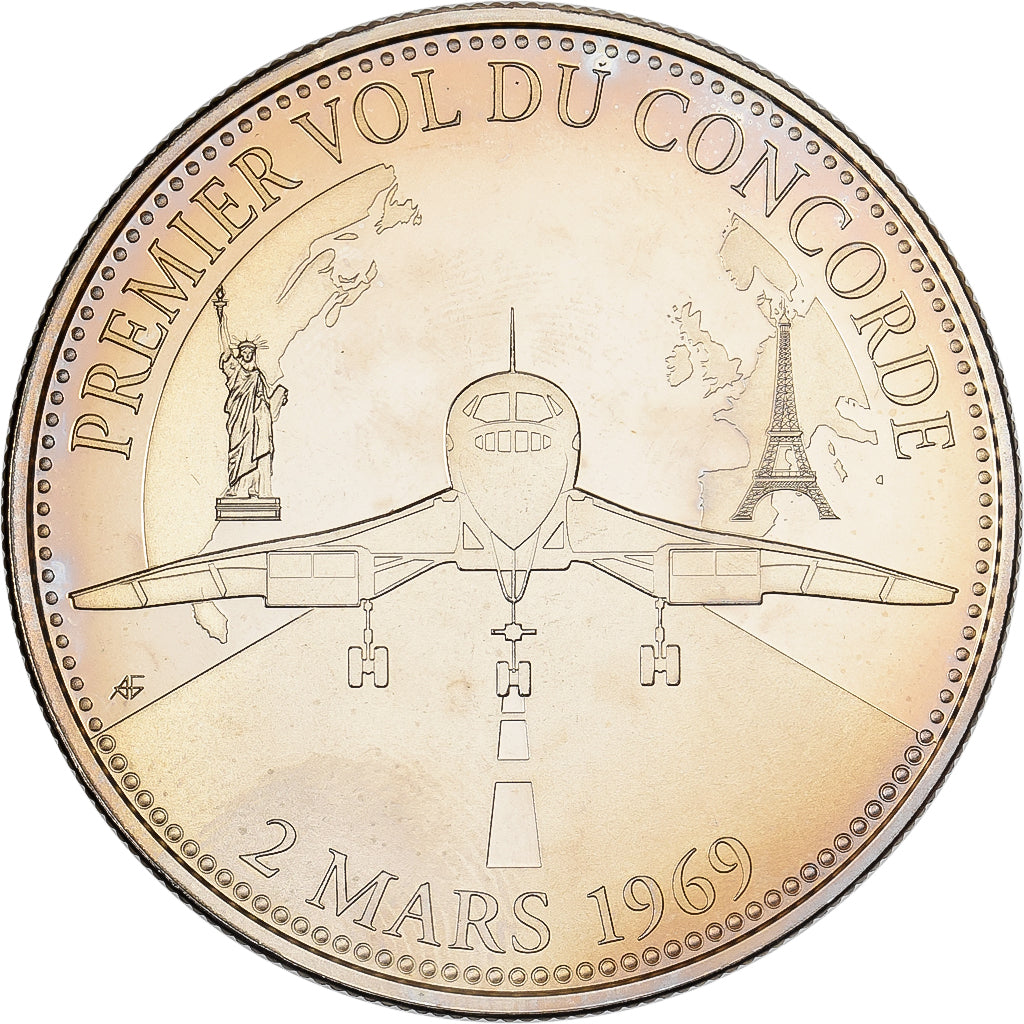 France, Médaille, Les événements forts de votre vie, Premier vol du Concorde