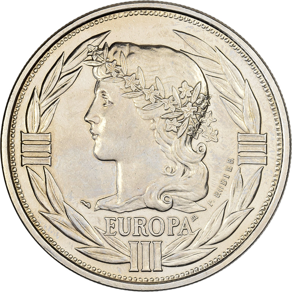 France, Medal, Ecu Europa, Marianne, 1989, Copper-nickel, MS(63)