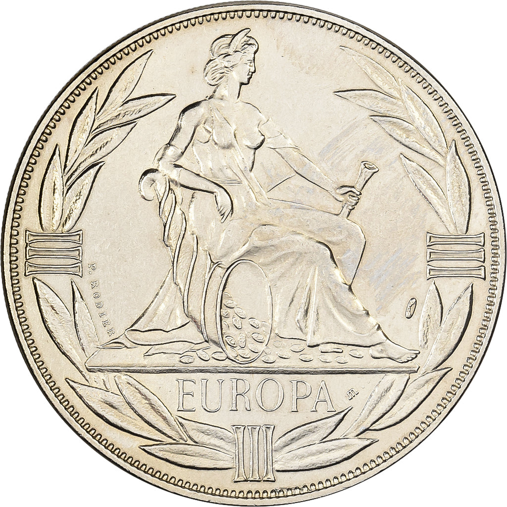 Frankrijk, Medaille, Ecu Europa, Europe Assise, 1983, Cupro-nikkel, UNC-