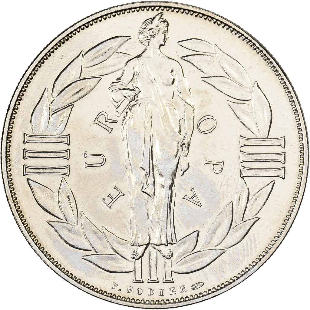 France, Medal, Ecu Europa, 1979, Copper-nickel, Rodier, MS(63)