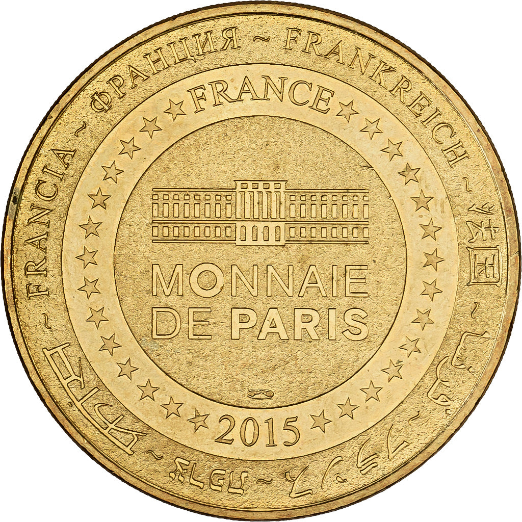 Frankreich, betaalpenning, 76/ Panorama XXL - Rouen, 2015, Copper-nickel
