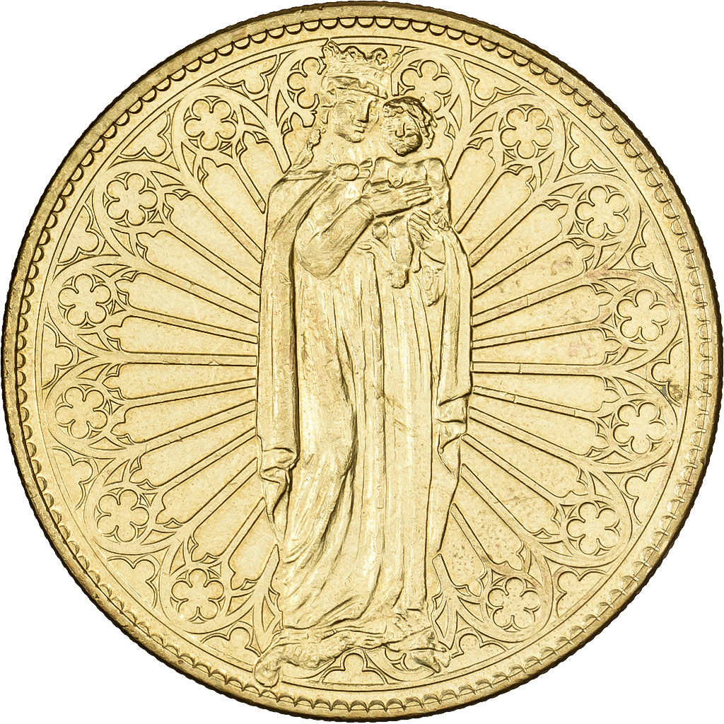 France, Token, Strasbourg - Horloge Astronomique, Copper-nickel Aluminium