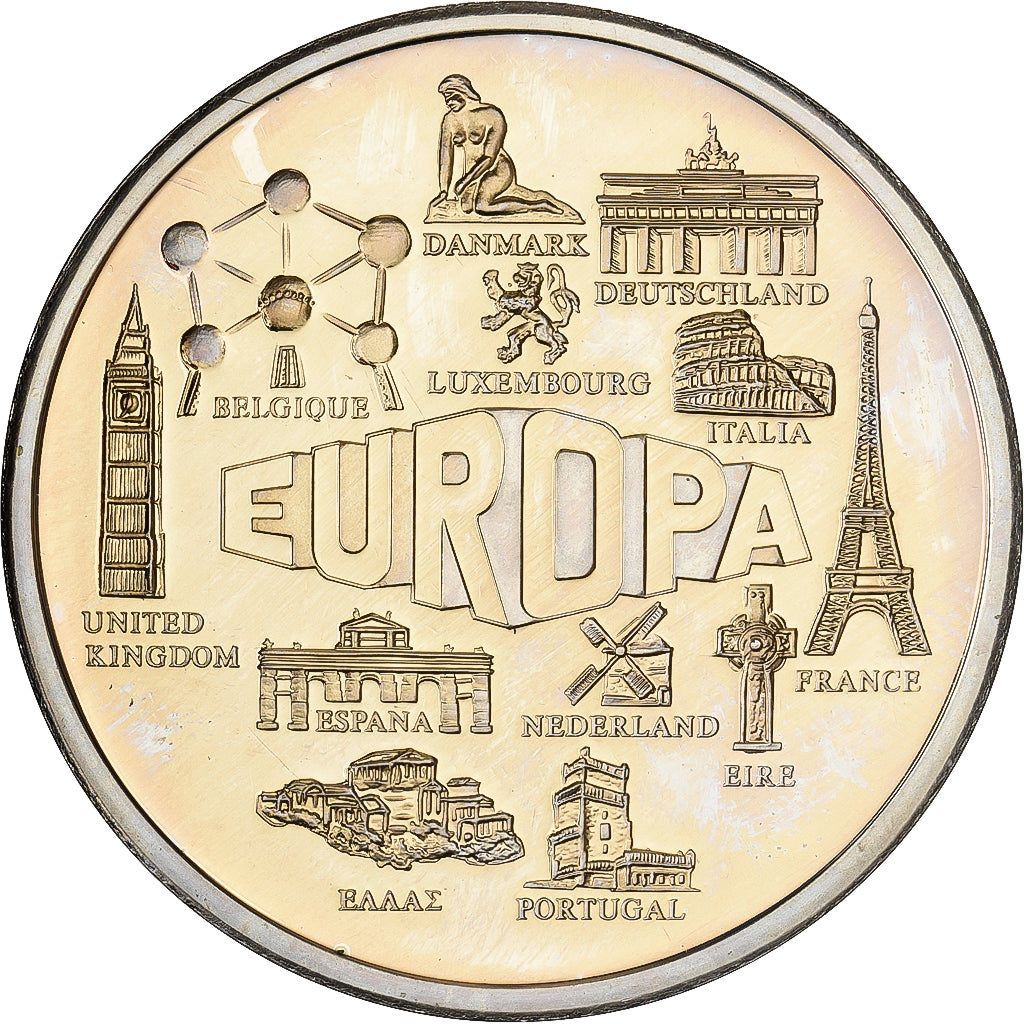 France, Medal, Europa, 2000, Copper-nickel, MS(63)