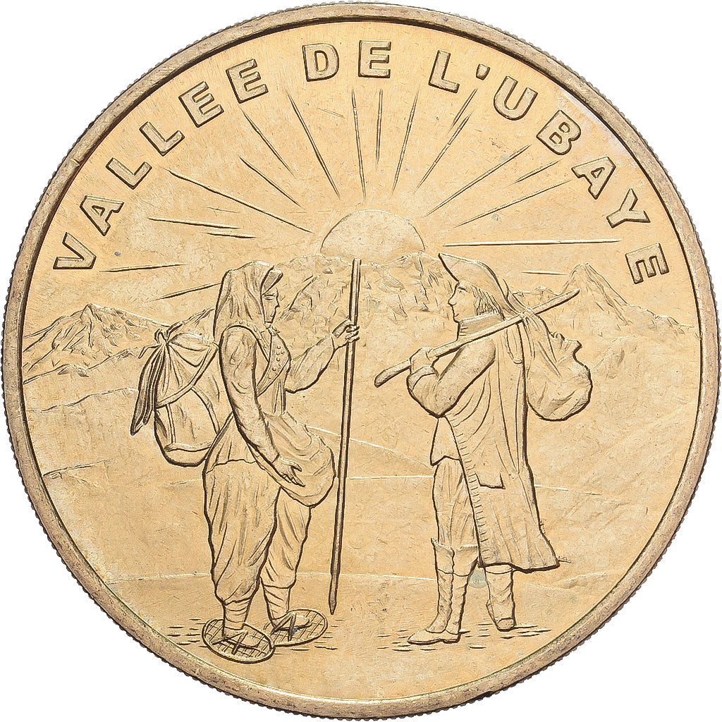 Francja, Token, Barcelonnette - Vallée de l'Ubaye, 2001, Miedzionikiel