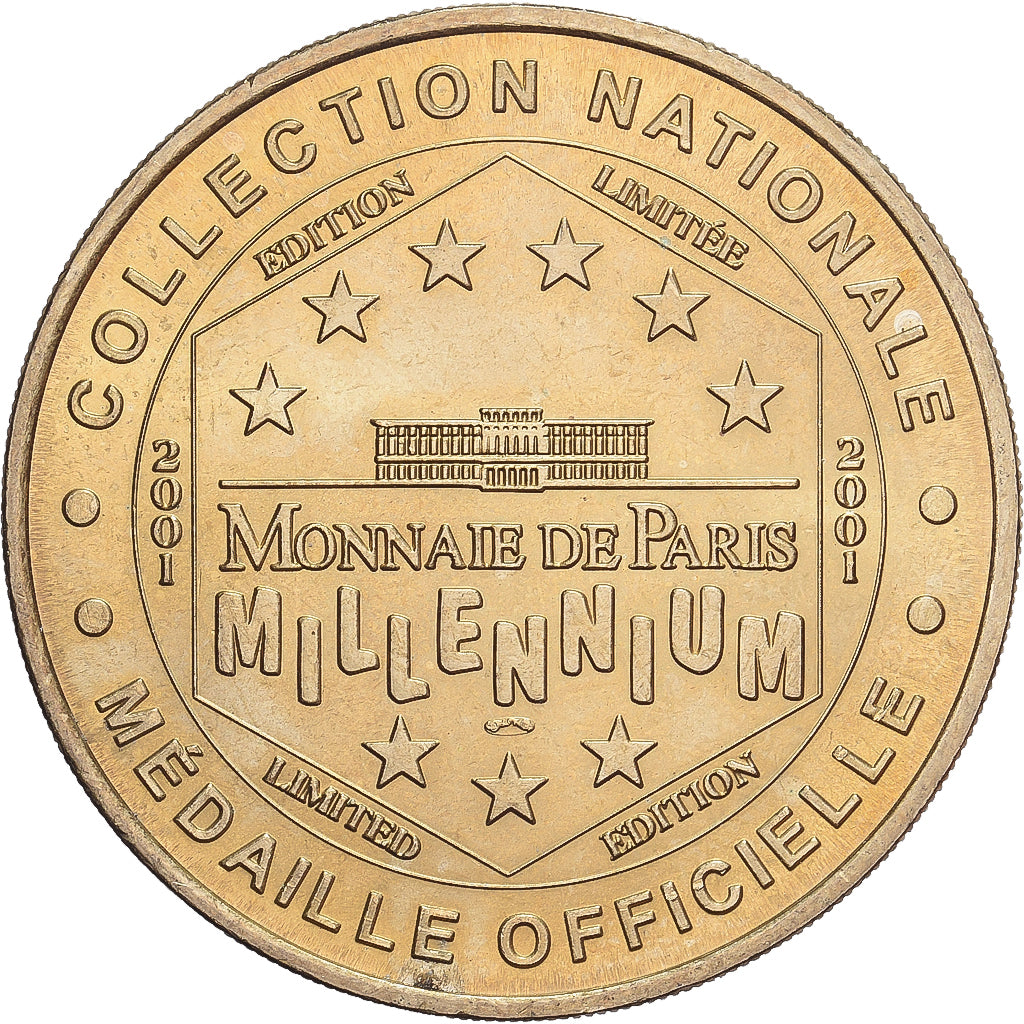 Francja, Token, Barcelonnette - Vallée de l'Ubaye, 2001, Miedzionikiel