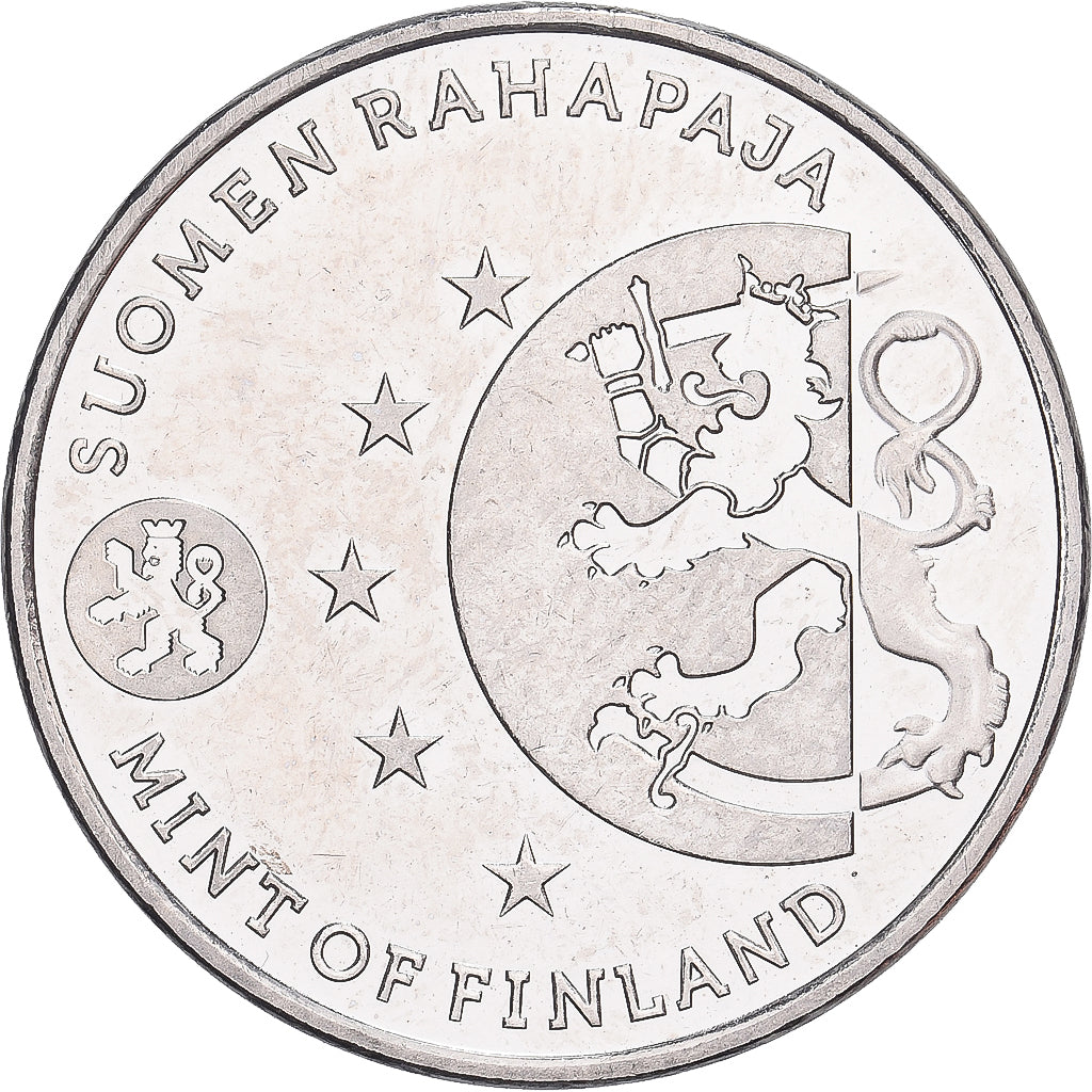 Finlandia, Token, Harmaja, 2011, Miedzionikiel Aluminium, AU(55-58)