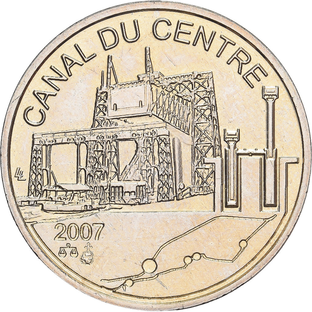 België, Token, Patrimoine Mondial, Canal du Centre, Arts & Culture, 2007, UNC-