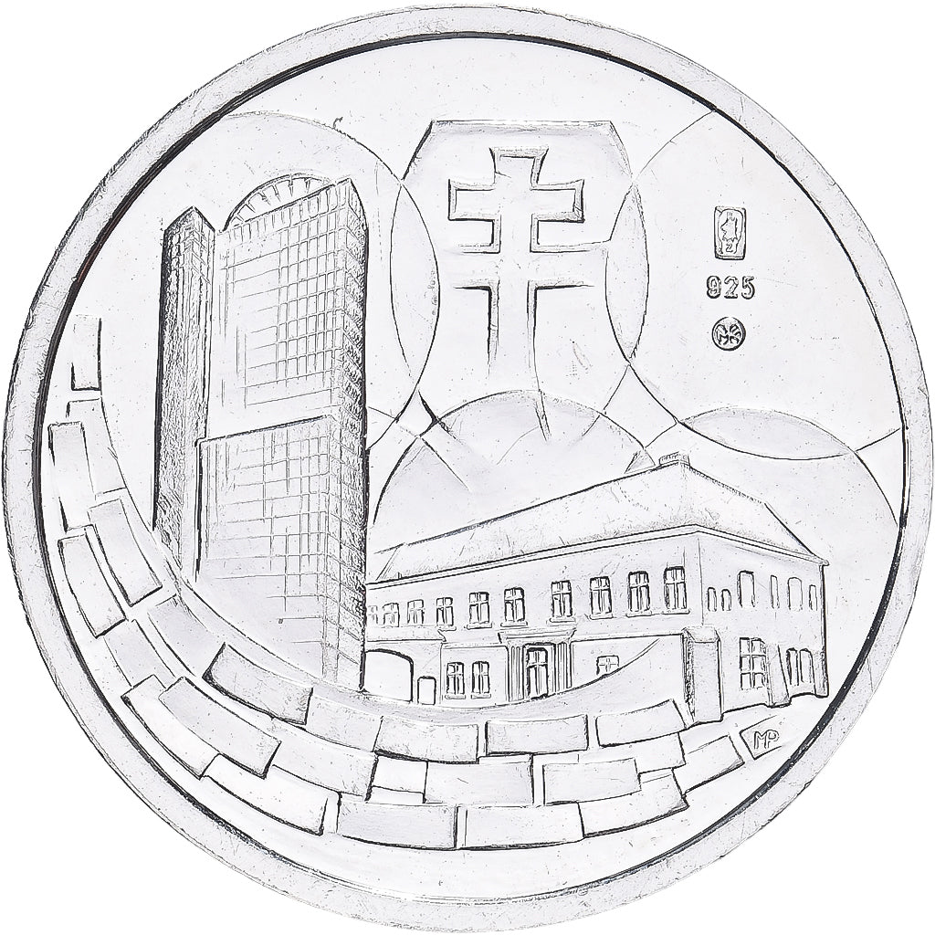 Slowakei, betaalpenning, Euro Naša Mena, 2009, Silber, UNZ