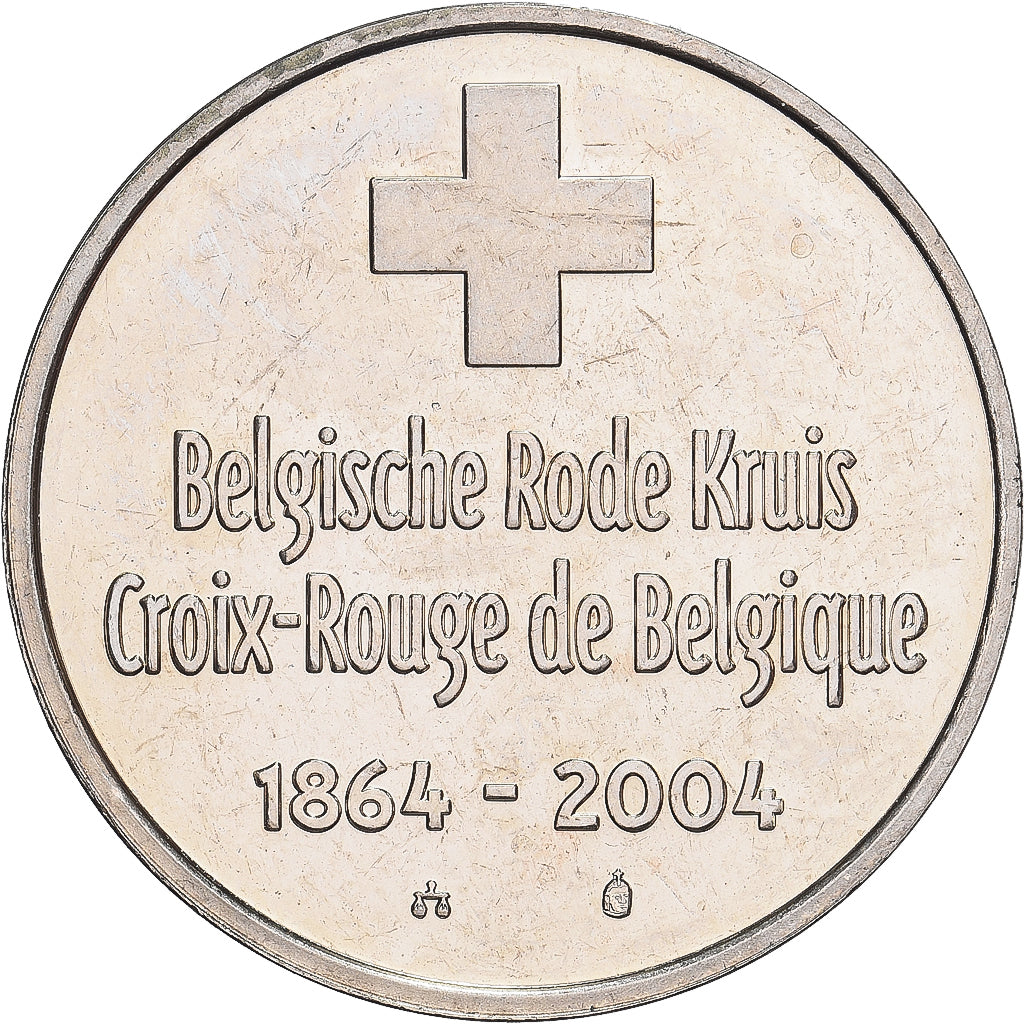 Belgio, ficha, Croix Rouge de Belgique, 2004, Rame-nichel, SPL