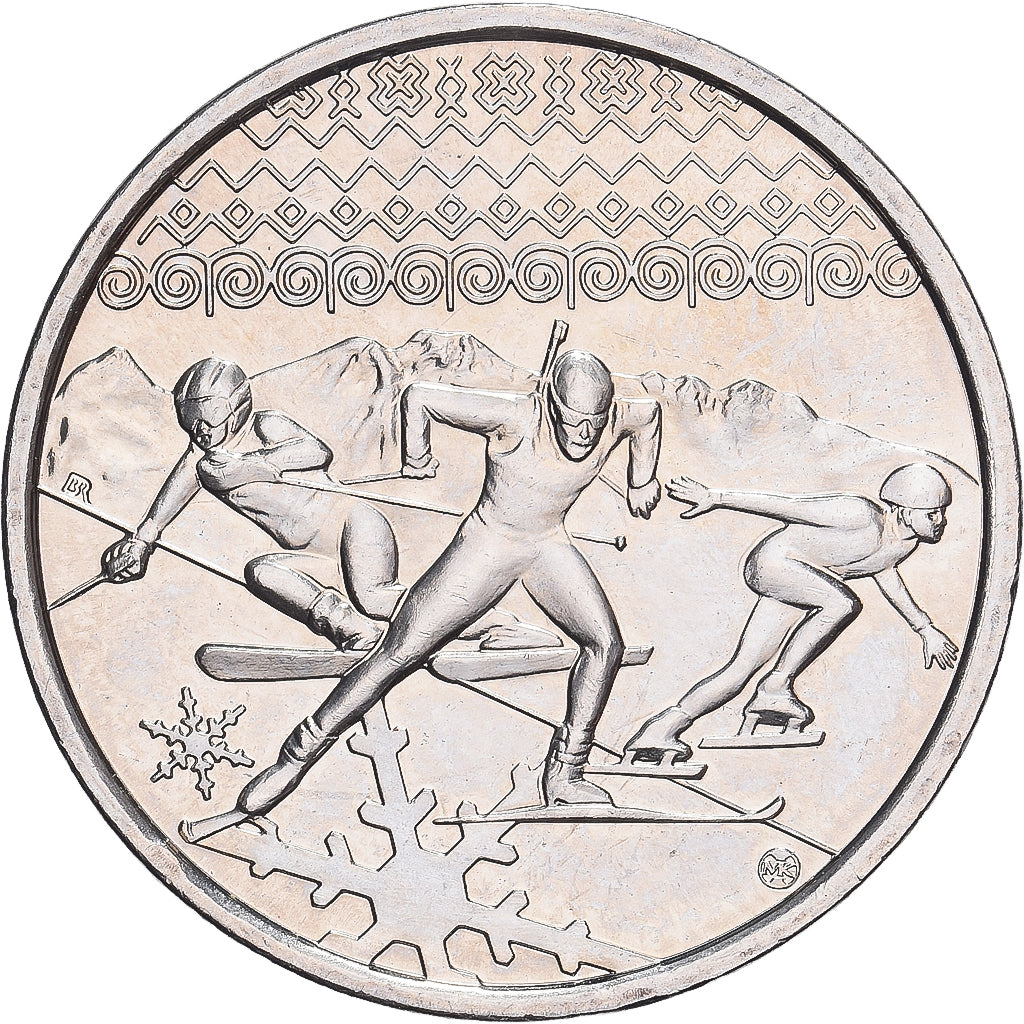 Slovakia, Token, Jeux Olympiques d'Hiver de Sotchi, 2014, Copper-nickel
