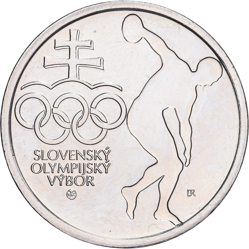 Slovakia, Token, Jeux Olympiques de Londres, 2012, Copper-nickel, AU(55-58)