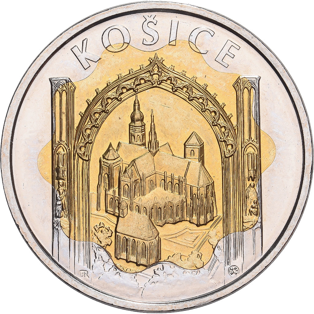 Eslováquia, Token, Kosice, Cuproníquel, AU(55-58)