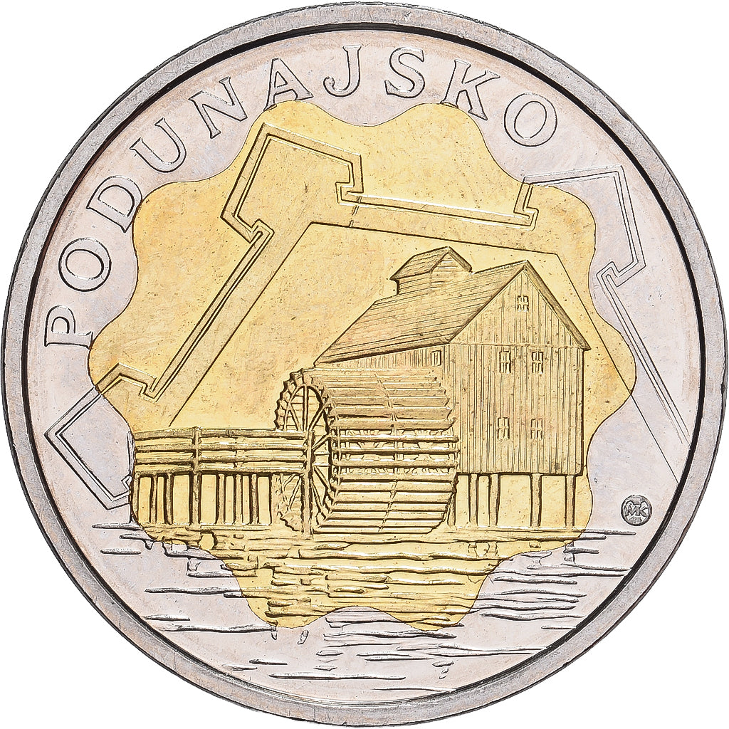 Slovakia, Token, Bratislava, Bi-Metallic, AU(55-58)