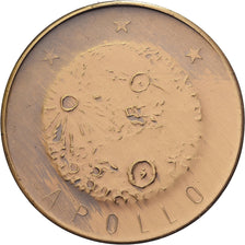 Stati Uniti, ficha, Project Apollo, NASA, 1969, Bronzo, SPL