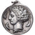 Francja, medal, Reproduction Monnaie de Syracuse, Sicile, Srebro, AU(55-58)