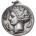 Francja, medal, Reproduction Monnaie de Syracuse, Sicile, Srebro, AU(55-58)
