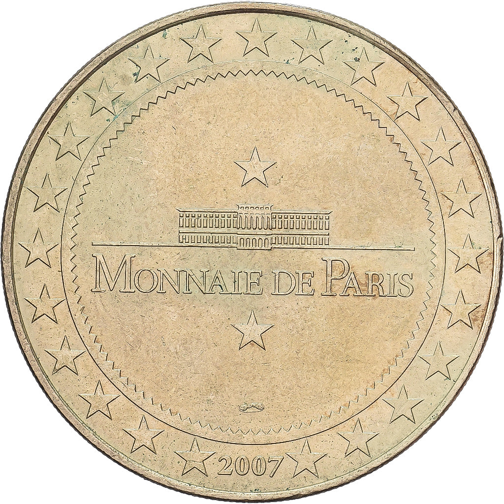 France, Jeton, Caen - Mémorial n°2, 2007, Cupro-nickel Aluminium, TTB, MDP